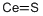 CERIUM MONOSULFIDE, 99 CAS#: 12014-82-3