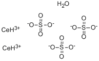 CERIUM(III) SULFATE N-HYDRATE CAS#: 13550-47-5