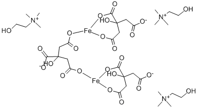 CHOLINE CITRATE CAS#: 1336-80-7
