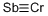 CHROMIUM ANTIMONIDE CAS#: 12053-12-2