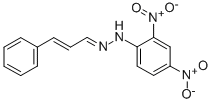 CINNAMALDEHYDE (2,4-DINITROPHENYL)HYDRAZONE CAS#: 1237-69-0