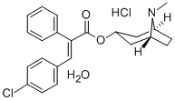 CINNAMIC ACID, p-CHLORO-alpha-PHENYL-, 3-TROPANYL ESTER, HYDROCHLORIDE , HYDRATE CAS#: 100908-72-3