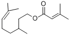 CITRONELLYL-3-METHYLBUT-2-ENOATE CAS#: 20770-40-5