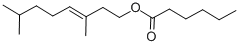 CITRONELLYL CAPROATE CAS#: 10580-25-3