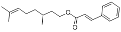 CITRONELLYL CINNAMATE CAS#: 10482-79-8