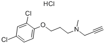 CLORGYLINE HYDROCHLORIDE CAS#: 17780-75-5