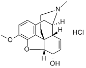 CODEINE HYDROCHLORIDE CAS#: 1422-07-7