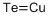 COPPER (II) TELLURIDE CAS#: 12019-23-7