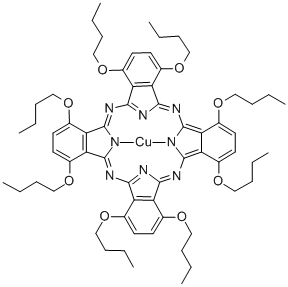 COPPER(II) 1,4,8,11,15,18,22,25-OCTA- BUTOXYPHTHALOCYANINE CAS#: 107227-88-3