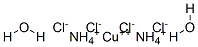 COPPER(II) DIAMMONIUM CHLORIDE DIHYDRATE CAS#: 11084-87-0
