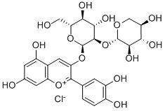 CYANIDIN-3-SAMBUBIOSIDE CAS#: 33012-73-6