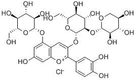 CYANIDIN 3-SOPHOROSIDE-5-GLUCOSIDE CAS#: 16727-02-9