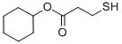 CYCLOHEXYL 3-MERCAPTOPROPIONATE CAS#: 103604-42-8