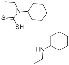 CYCLOHEXYLETHYLDITHIOCARBAMIC ACID N-CYCLOHEXYLETHYLAMMONIUM SALT CAS#: 13167-44-7