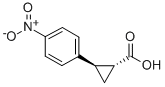 CYCLOPROPANECARBOXYLIC ACID, 2-(4-NITROPHENYL)-, (1R,2R)-REL- CAS#: 16633-46-8