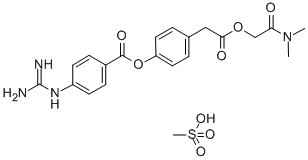 Camostat mesilate CAS#: 59721-29-8