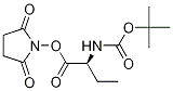 CarbaMic acid, [1-[[(2,5-dioxo-1-pyrrolidinyl)oxy]carbonyl]propyl]-, 1,1-diMethylethyl ester, (S)- CAS#: 103290-07-9