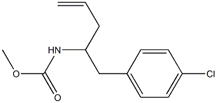 CarbaMic acid, [1-[(4-chlorophenyl)Methyl]-3-butenyl]-, Methyl ester (9CI) CAS#: 18605-65-7