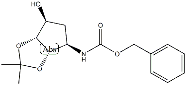 CarbaMicacid,N-[(3aS,4R,6S,6aR)-tetrahydro-6-hydroxy-2,2-diMethyl-4H-cyclopenta-1,3-dioxol-4-yl]-,phenylMethyl ester CAS#: 274693-53-7
