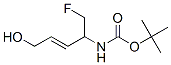 Carbamic acid, [1-(fluoromethyl)-4-hydroxy-2-butenyl]-, 1,1-dimethylethyl ester, CAS#: 102420-42-8