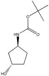 Carbamic acid, [(1R,3R)-3-hydroxycyclopentyl]-, 1,1-dimethylethyl ester, rel- CAS#: 207729-04-2