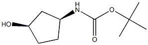 Carbamic acid, [(1R,3S)-3-hydroxycyclopentyl]-, 1,1-dimethylethyl ester, rel- CAS#: 207729-03-1