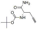 Carbamic acid, [(1S)-1-(aminocarbonyl)-3-butynyl]-, 1,1-dimethylethyl ester CAS#: 225122-78-1