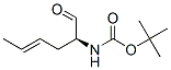 Carbamic acid, [(1S,3E)-1-formyl-3-pentenyl]-, 1,1-dimethylethyl ester (9CI) CAS#: 208521-98-6