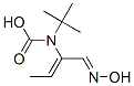 Carbamic acid, [(1Z)-1-[(hydroxyimino)methyl]-1-propenyl]-, 1,1-dimethylethyl CAS#: 251325-79-8