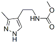 Carbamic  acid,  [2-(3-methyl-1H-pyrazol-4-yl)ethyl]-,  methyl  ester  (9CI) CAS#: 223520-27-2