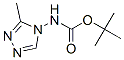 Carbamic acid, (3-methyl-4H-1,2,4-triazol-4-yl)-, 1,1-dimethylethyl ester (9CI) CAS#: 209797-71-7