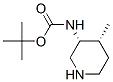 Carbamic acid, [(3R,4R)-4-methyl-3-piperidinyl]-, 1,1-dimethylethyl ester (9CI) CAS#: 250275-22-0
