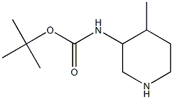 Carbamic acid, [(3R,4R)-4-methyl-3-piperidinyl]-, 1,1-dimethylethyl ester, rel- CAS#: 250275-20-8