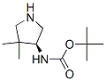 Carbamic acid, [(3S)-4,4-dimethyl-3-pyrrolidinyl]-, 1,1-dimethylethyl ester (9CI) CAS#: 219323-14-5