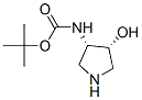 Carbamic acid, [(3S,4R)-4-hydroxy-3-pyrrolidinyl]-, 1,1-dimethylethyl ester CAS#: 214629-34-2