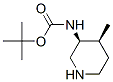 Carbamic acid, [(3S,4S)-4-methyl-3-piperidinyl]-, 1,1-dimethylethyl ester (9CI) CAS#: 250275-21-9