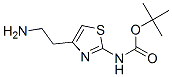 Carbamic  acid,  [4-(2-aminoethyl)-2-thiazolyl]-,  1,1-dimethylethyl  ester  (9CI) CAS#: 215099-32-4