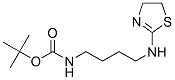 Carbamic  acid,  [4-[(4,5-dihydro-2-thiazolyl)amino]butyl]-,  1,1-dimethylethyl  ester  (9CI) CAS#: 250663-42-4