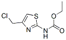 Carbamic  acid,  [4-(chloromethyl)-2-thiazolyl]-,  ethyl  ester  (9CI) CAS#: 111608-52-7