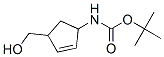 Carbamic acid, [4-(hydroxymethyl)-2-cyclopenten-1-yl]-, 1,1-dimethylethyl ester CAS#: 216481-83-3