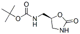 Carbamic acid, [[(5S)-2-oxo-5-oxazolidinyl]methyl]-, 1,1-dimethylethyl ester CAS#: 274264-59-4
