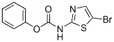 Carbamic  acid,  N-(5-bromo-2-thiazolyl)-,  phenyl  ester CAS#: 226879-69-2