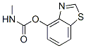 Carbamic acid, methyl-, 4-benzothiazolyl ester (8CI) CAS#: 17767-71-4