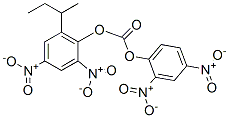 Carbonic acid 2,4-dinitrophenyl 2,4-dinitro-6-(1-methylpropyl)phenyl ester CAS#: 2600-55-7