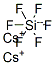 Cesium hexafluorosilicate CAS#: 16923-87-8