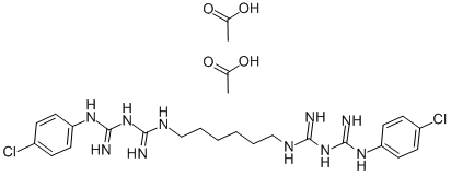 Chlorhexidine diacetate CAS#: 206986-79-0