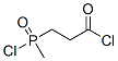 (Chloro)[2-(chloroformyl)ethyl](methyl)phosphine oxide CAS#: 15090-24-1