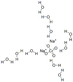 Chromic acid (H2CrO4), disodium salt, decahydrate CAS#: 13517-17-4