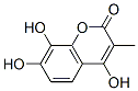 Coumarin, 4,7,8-trihydroxy-3-methyl- (7CI,8CI) CAS#: 23296-96-0
