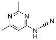 Cyanamide, (2,6-dimethyl-4-pyrimidinyl)- (9CI) CAS#: 1791-91-9